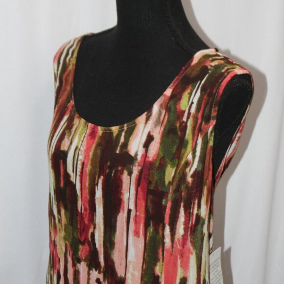 Roaman's Women's Sleeveless Dress - Picture 6 of 15